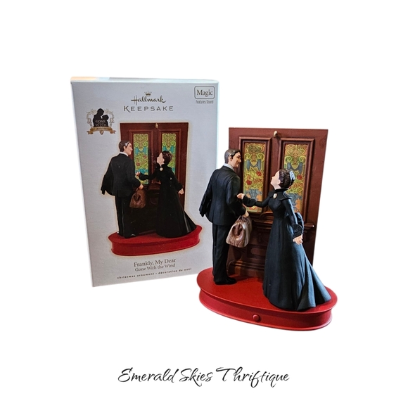 Hallmark 2009 "Magic" Frankly My Dear Gone with the Wind Ornament - Free Ship - Picture 1 of 2